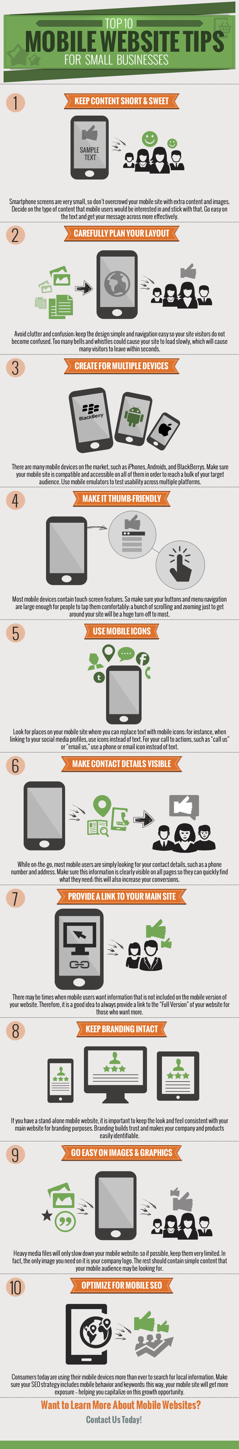 Mobile Website Tips for Small Businesses